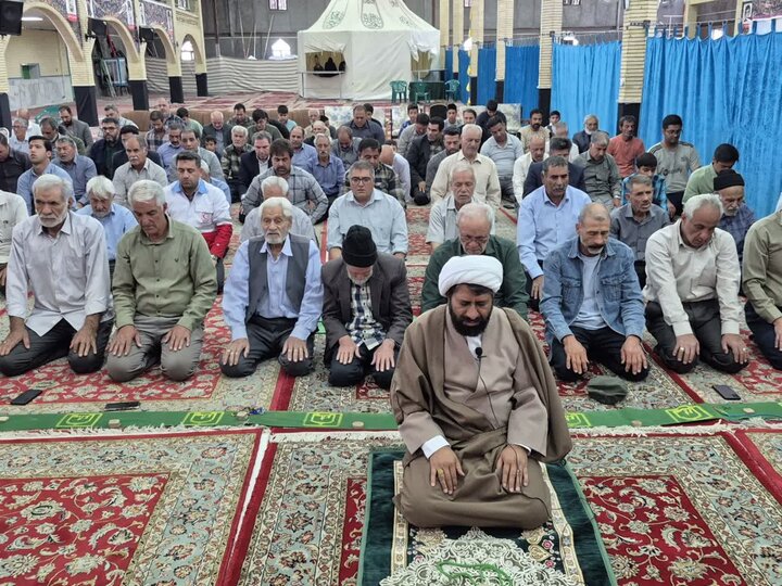 تصاویر/ اقامه نمازجمعه شهر پاریز