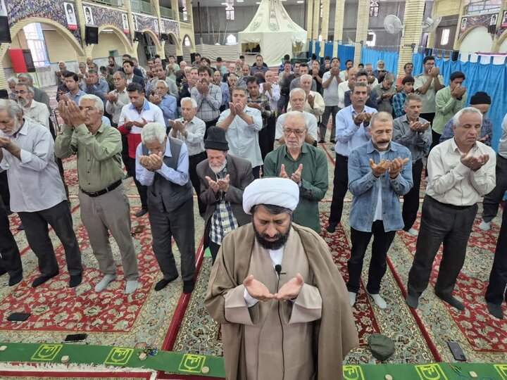 تصاویر/ اقامه نمازجمعه شهر پاریز