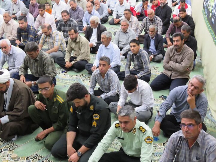 تصاویر/ اقامه نمازجمعه امین‌شهر
