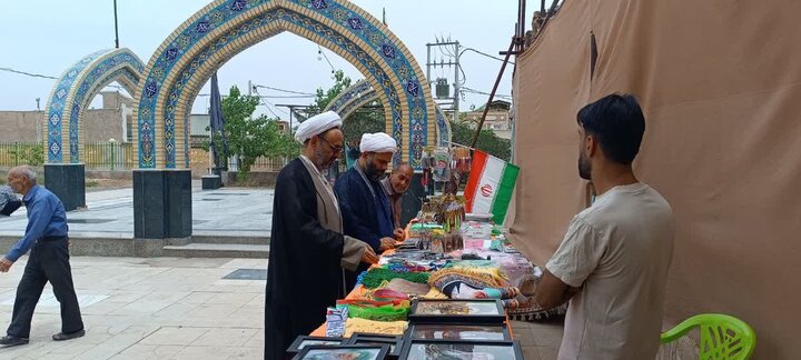 تصاویر/نماز عبادی سیاسی جمعه بخش کویرات