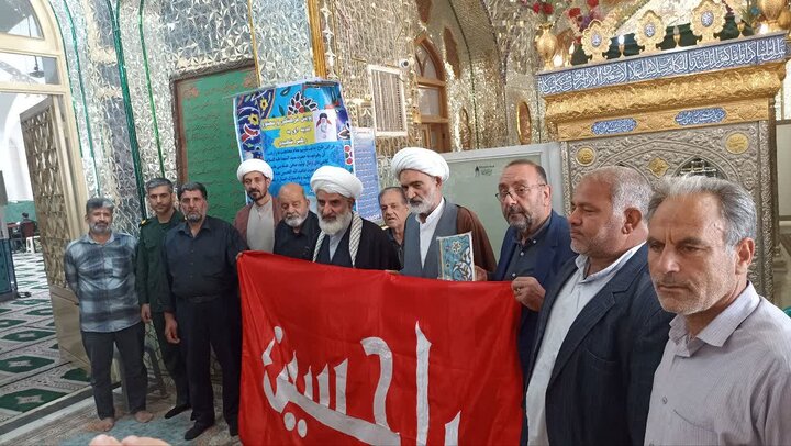 تصاویر/نماز عبادی سیاسی جمعه بخش کویرات