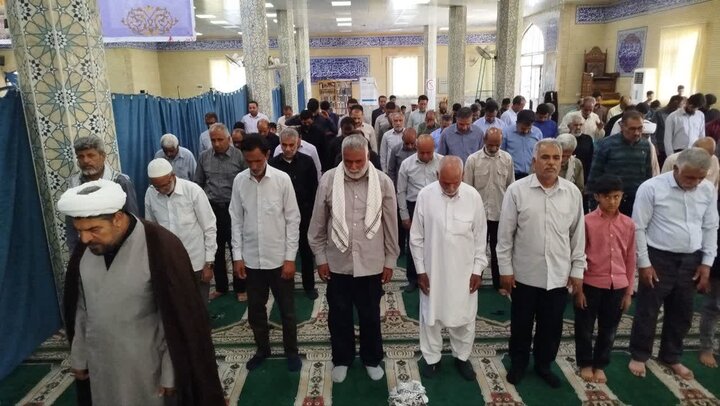 تصاویر/ اقامه نمازجمعه شهر فاریاب