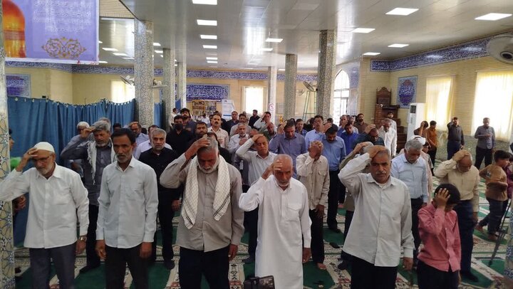 تصاویر/ اقامه نمازجمعه شهر فاریاب