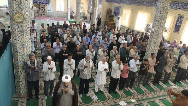 تصاویر/ اقامه نمازجمعه شهر فاریاب