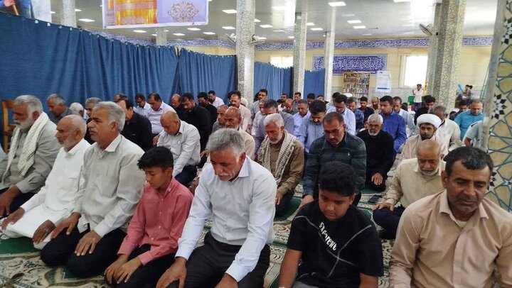 تصاویر/ اقامه نمازجمعه شهر فاریاب