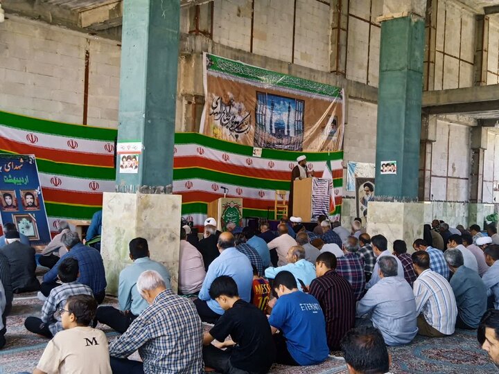 تصاویر/ اقامه نمازجمعه شهر محی آباد
