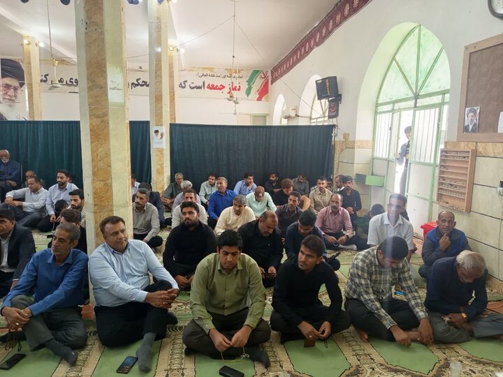 تصاویر/ اقامه نمازجمعه شهر بلوک