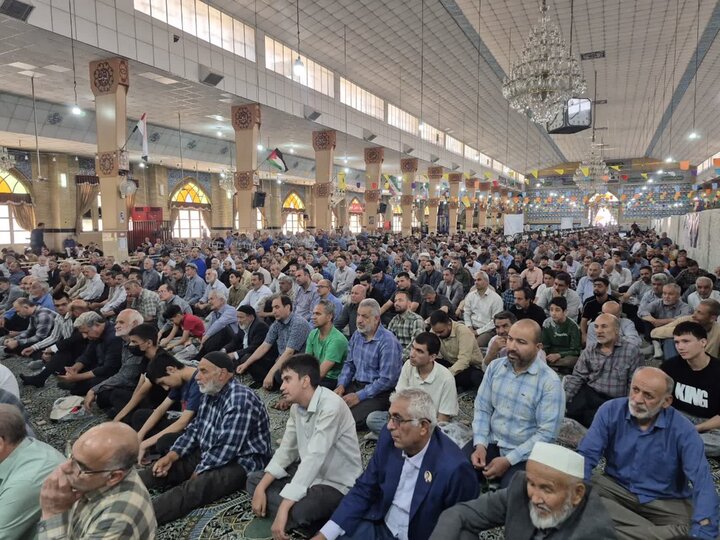 تصاویر/ اقامه نماز جمعه در پاکدشت