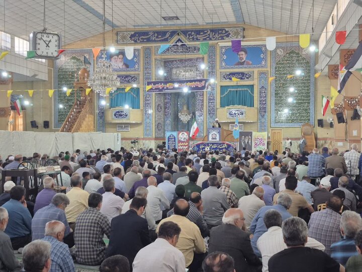 تصاویر/ اقامه نماز جمعه در پاکدشت
