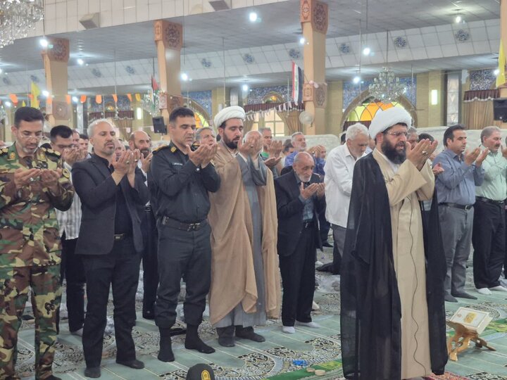 تصاویر/ اقامه نماز جمعه در پاکدشت