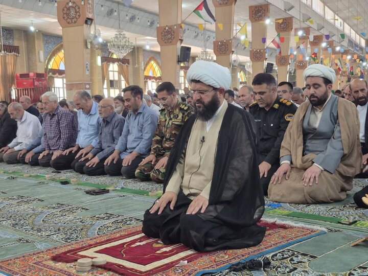 تصاویر/ اقامه نماز جمعه در پاکدشت