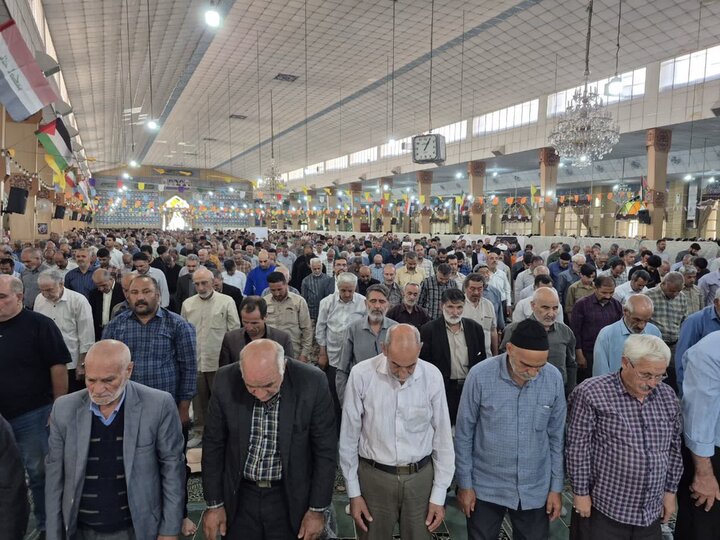 تصاویر/ اقامه نماز جمعه در پاکدشت