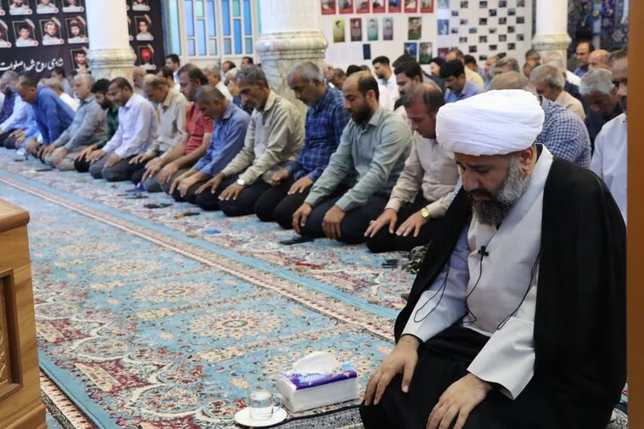 نماز جمعه خارگ به روایت تصویر