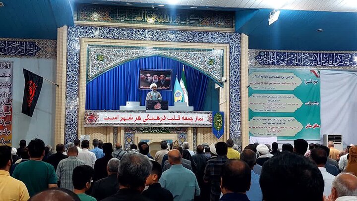 تصاویر/ آیین عبادی سیاسی نماز جمعه شهرستان زابل