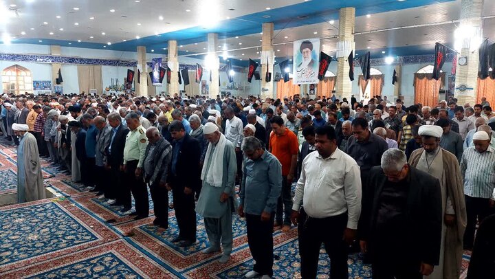 تصاویر/ آیین عبادی سیاسی نماز جمعه شهرستان زابل