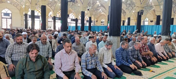 تصاویر/ اقامه نمازجمعه شهر ماهان