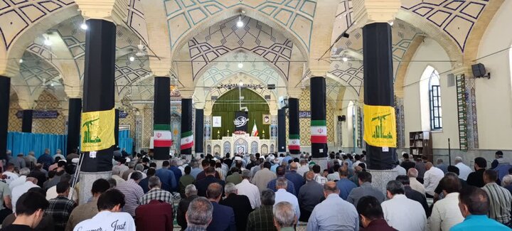 تصاویر/ اقامه نمازجمعه شهر ماهان
