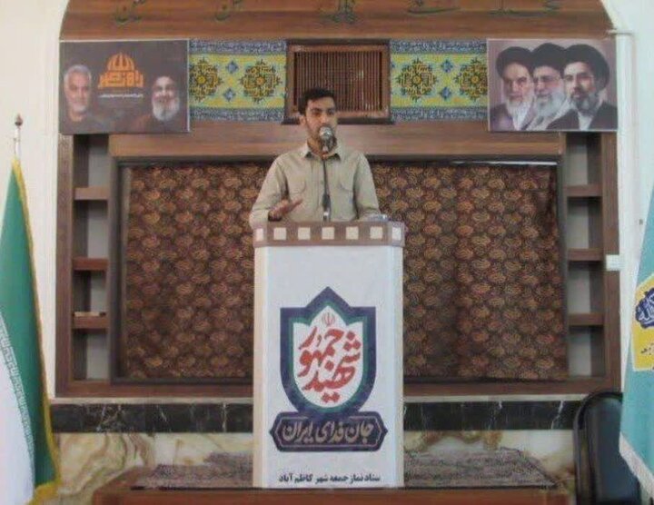 تصاویر/ اقامه نمازجمعه شهر کاظم آباد
