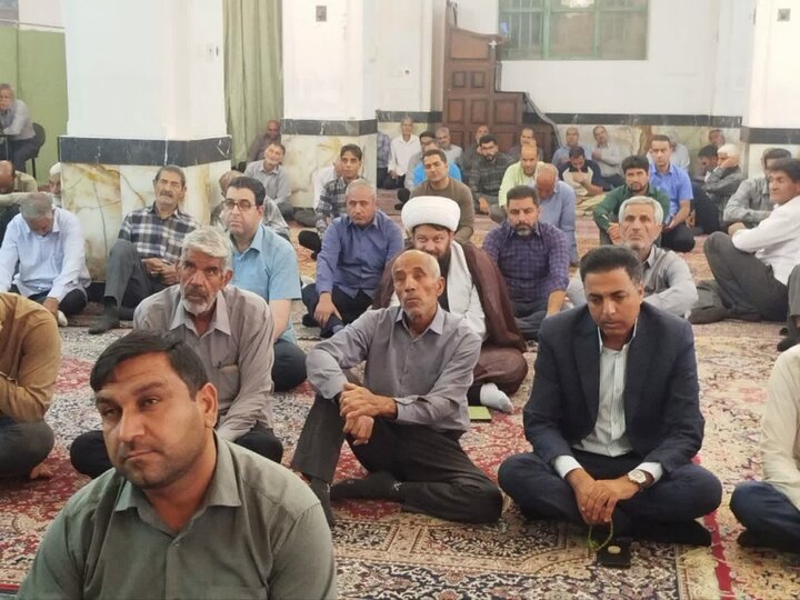 تصاویر/ اقامه نمازجمعه شهر کاظم آباد