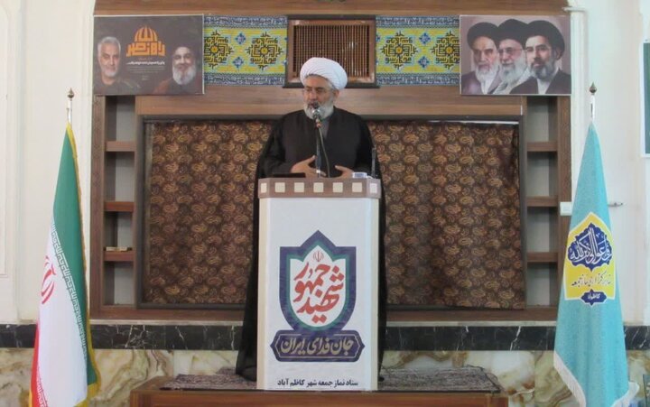 تصاویر/ اقامه نمازجمعه شهر کاظم آباد