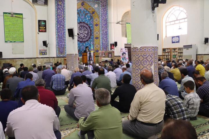 تصاویر/ نماز عبادی سیاسی جمعه شهرستان بافق