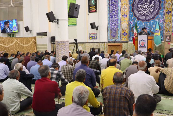 تصاویر/ نماز عبادی سیاسی جمعه شهرستان بافق