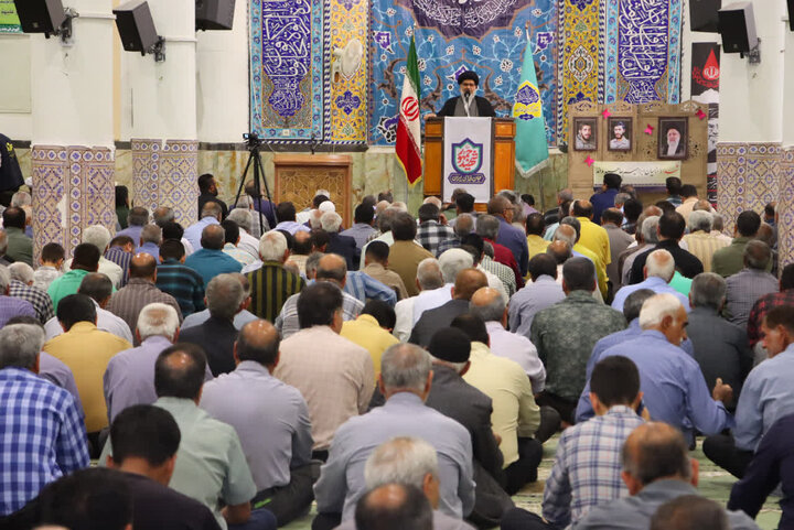 تصاویر/ نماز عبادی سیاسی جمعه شهرستان بافق