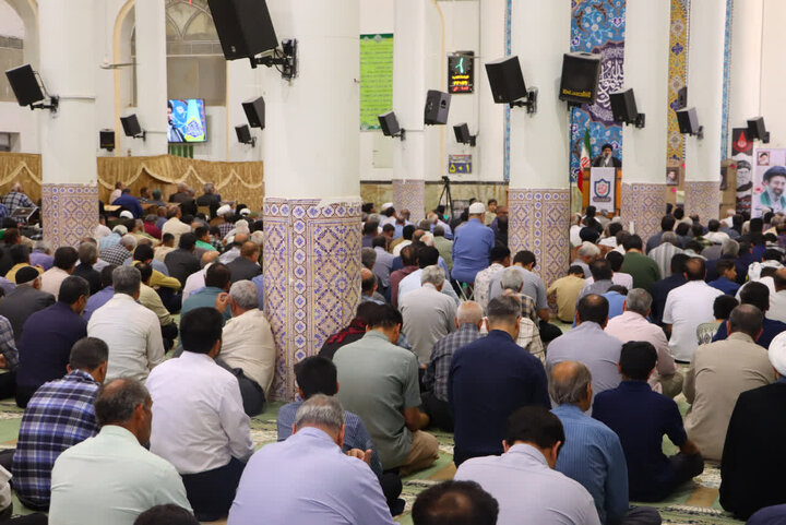 تصاویر/ نماز عبادی سیاسی جمعه شهرستان بافق