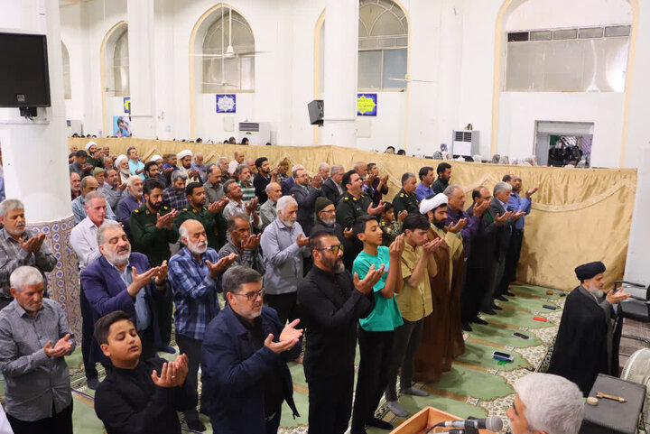 تصاویر/ نماز عبادی سیاسی جمعه شهرستان بافق
