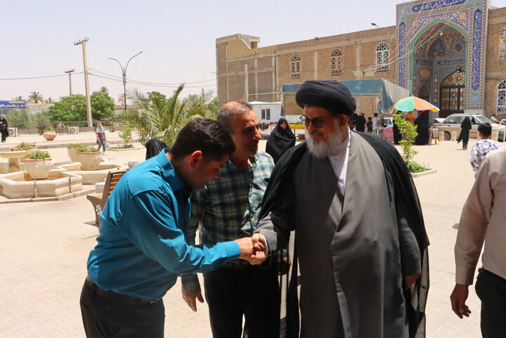 تصاویر/ نماز عبادی سیاسی جمعه شهرستان بافق