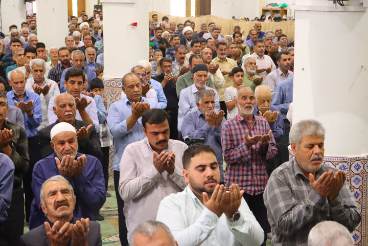 تصاویر/ نماز عبادی سیاسی جمعه شهرستان بافق