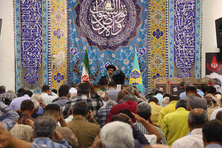 تصاویر/ نماز عبادی سیاسی جمعه شهرستان بافق