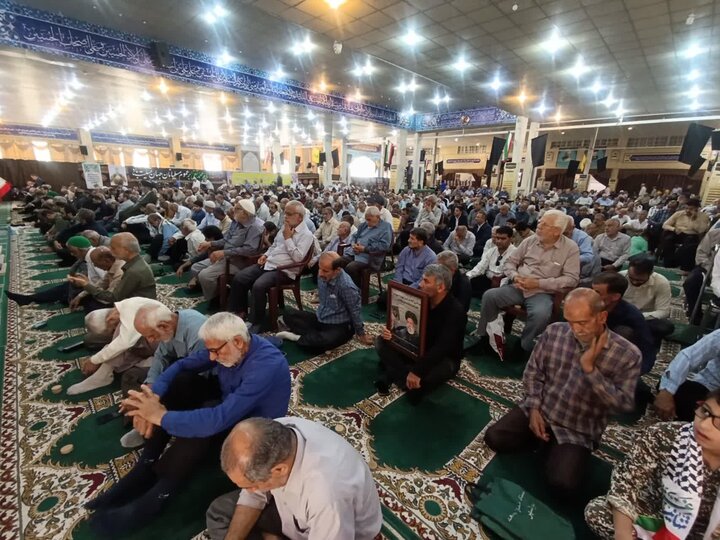 نمازجمعه بندر بوشهر به روایت تصاویر