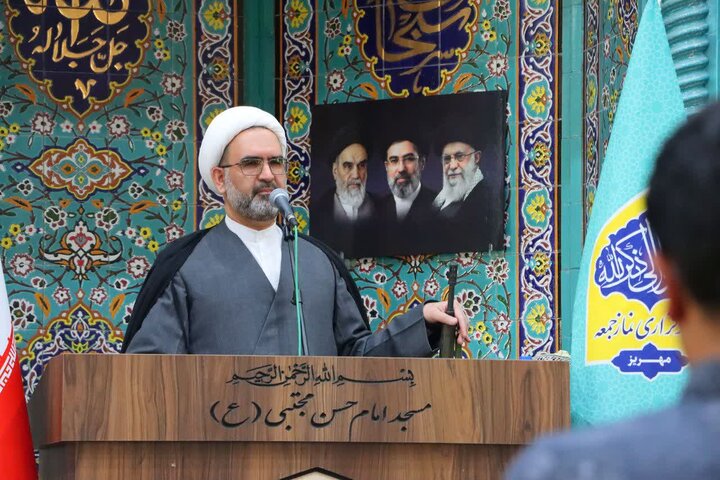 تصاویر/ نماز جمعه شهرستان مهریز