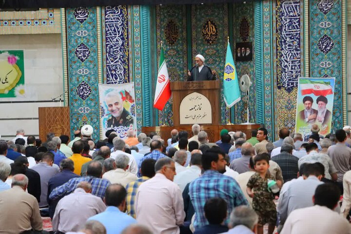 تصاویر/ نماز جمعه شهرستان مهریز
