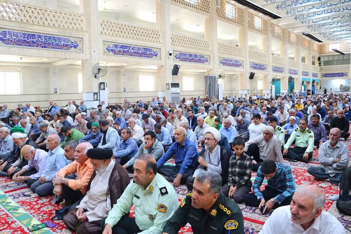 تصاویر/ نماز جمعه شهرستان مهریز