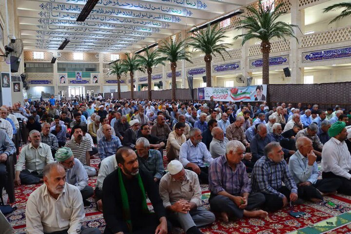 تصاویر/ نماز جمعه شهرستان مهریز