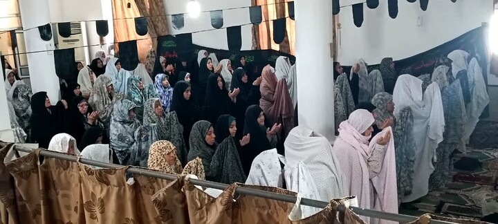 نماز جمعه آب‌پخش به روایت تصویر