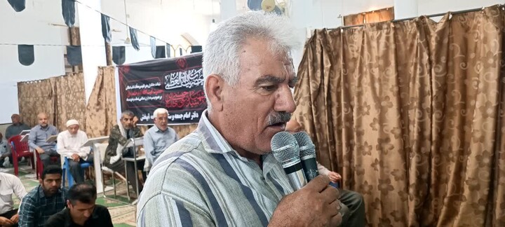 نماز جمعه آب‌پخش به روایت تصویر