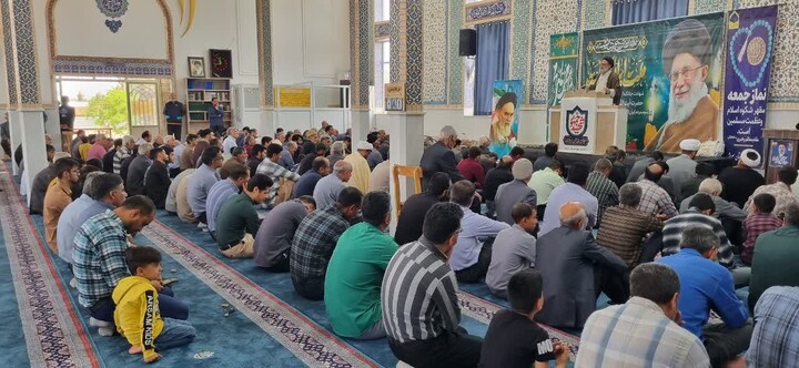 تصاویر| نماز جمعه عبادی سیاسی سربیشه
