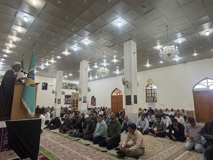 نماز جمعه بندرریگ به روایت تصویر