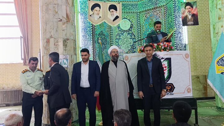 تصاویر/ نماز عبادی سیاسی جمعه شهرستان خاتم