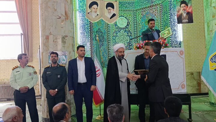 تصاویر/ نماز عبادی سیاسی جمعه شهرستان خاتم