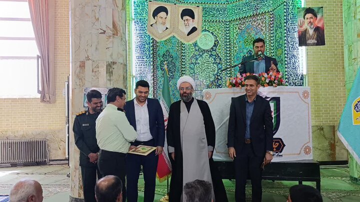 تصاویر/ نماز عبادی سیاسی جمعه شهرستان خاتم