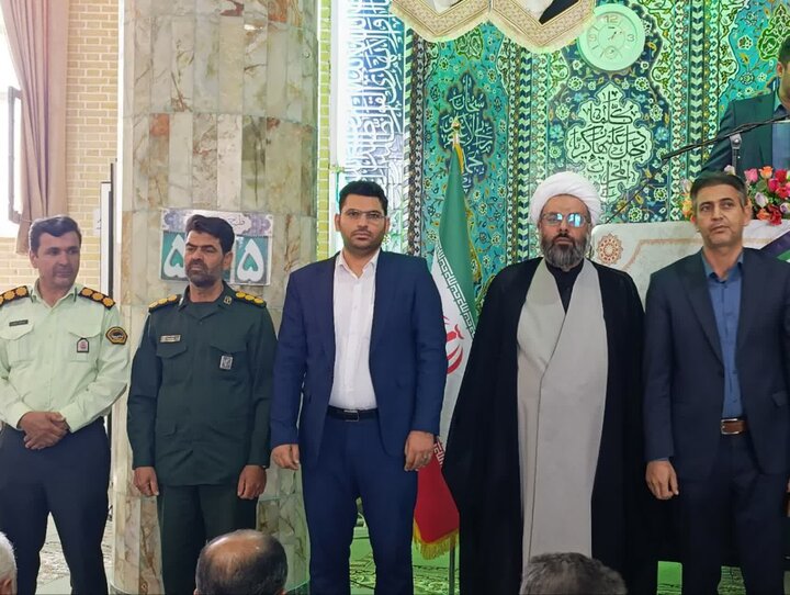 تصاویر/ نماز عبادی سیاسی جمعه شهرستان خاتم