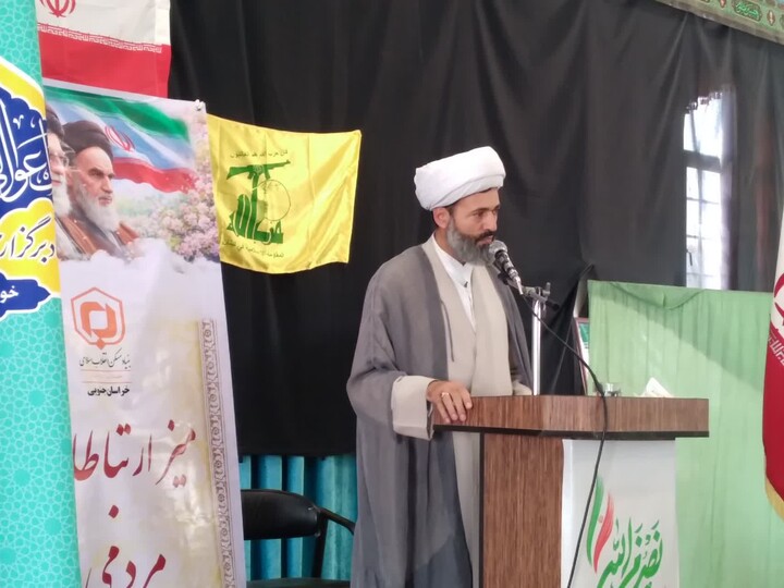 تصاویر| نماز جمعه عبادی سیاسی خوسف
