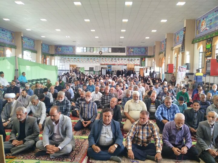 تصاویر| نماز جمعه عبادی سیاسی خوسف