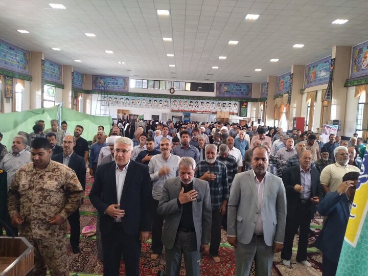 تصاویر| نماز جمعه عبادی سیاسی خوسف
