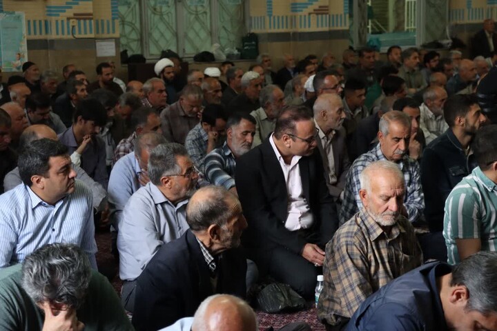تصاویر/ اقامه نمازجمعه شهر ابهر