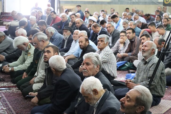 تصاویر/ اقامه نمازجمعه شهر ابهر